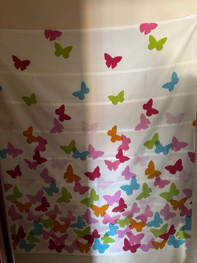 Cortina con Mariposas