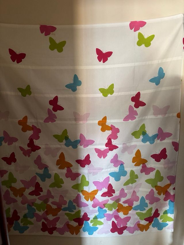 Cortina con Mariposas