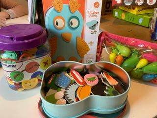 Lotes de juegos magnéticos Jeujura y Miniland