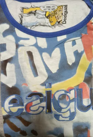 Camiseta Desigual Hombre Talla L