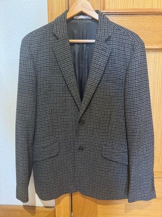 Americana Adolfo Domínguez Gris Hombre