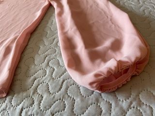 Blusa rosa empolvado manga larga