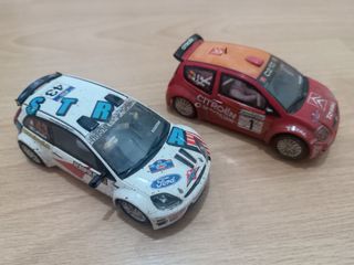 COCHES SCALEXTRIC RALLY TECNITOYS