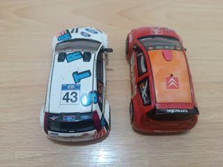 COCHES SCALEXTRIC RALLY TECNITOYS