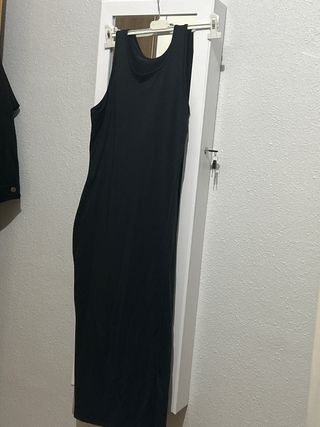 Vestido largo negro