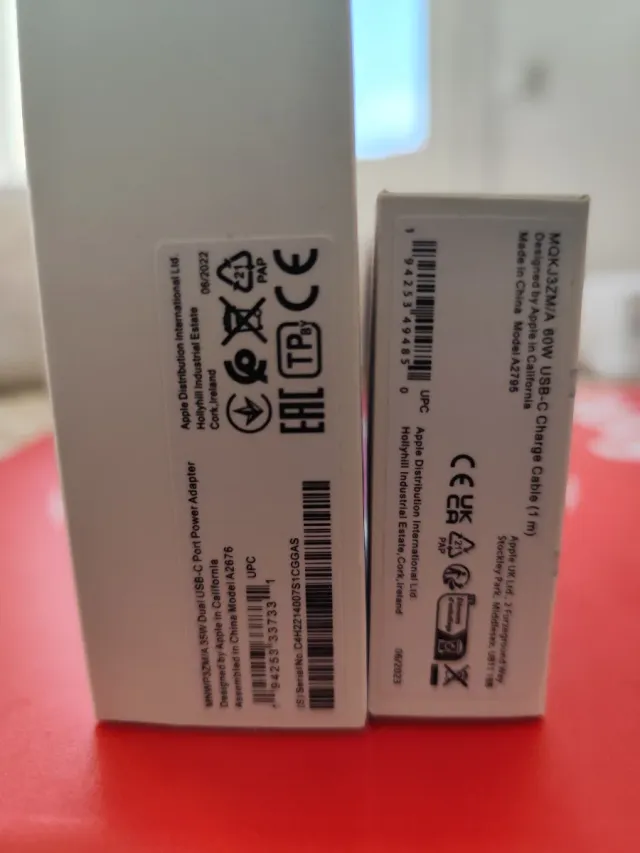 Cargador Apple Dual USB-C 35W y Cable USB-C 60W