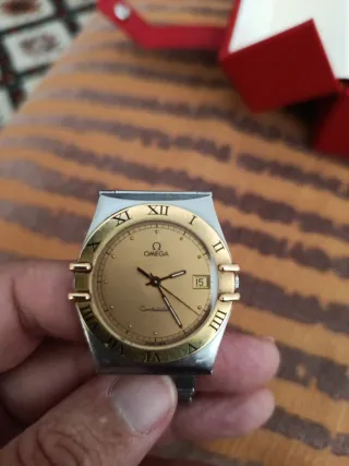 Reloj Omega Constellation Oro y Plata