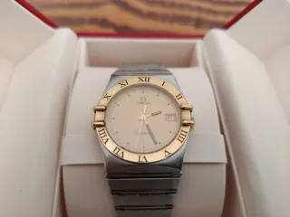 Reloj Omega Constellation Oro y Plata