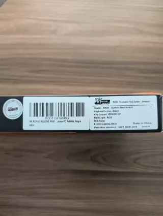 Teclado RK61 Royal Kludge Negro