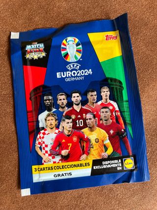 Sobres Cromos Euro 2024 Alemania Topps