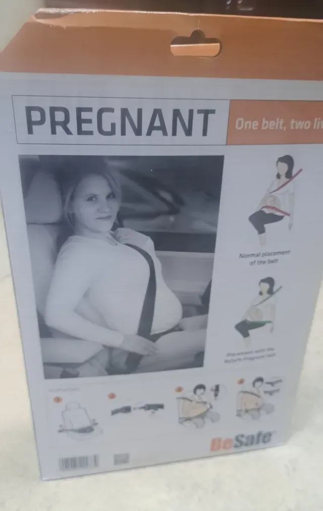 Cinturón Embarazada Negro BeSafe