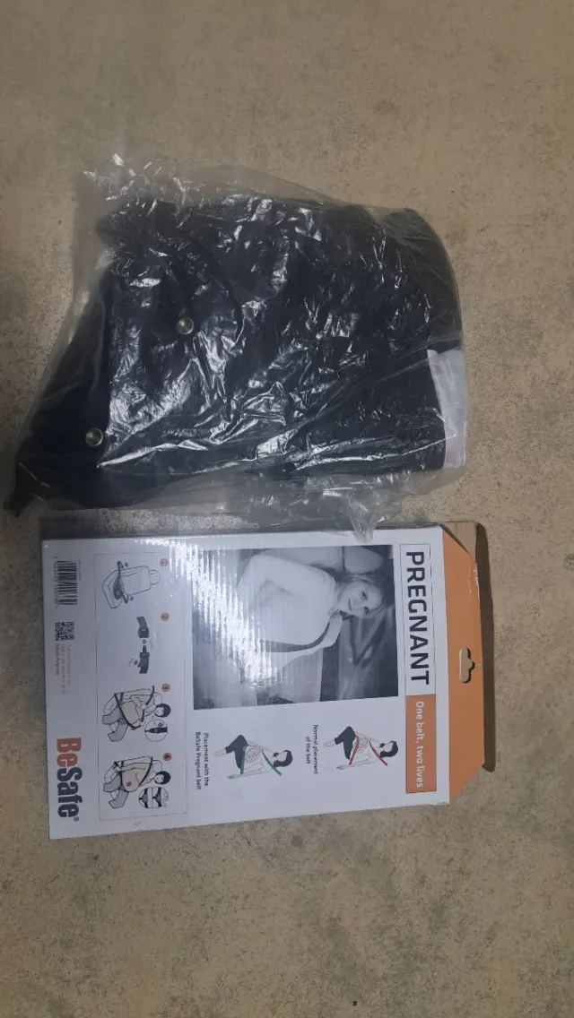 Cinturón Embarazada Negro BeSafe