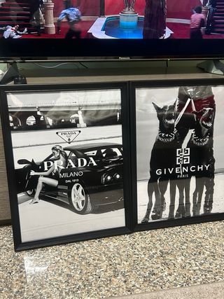 Set Quadri Gucci/Prada/Givenchy