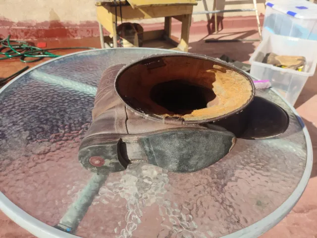 Botas de cuero marrones