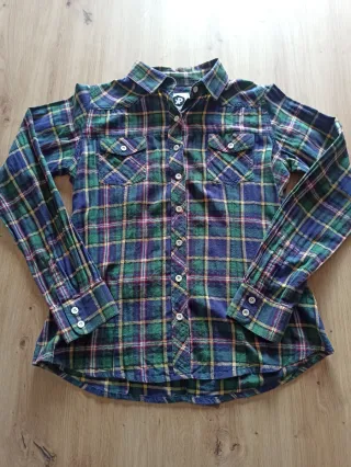 Camisa de cuadros para mujer