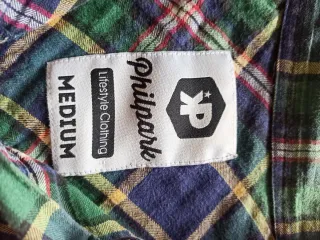 Camisa de cuadros para mujer