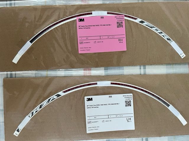 Kit Pegatinas Rueda Honda Forza 125/300