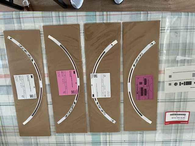 Kit Pegatinas Rueda Honda Forza 125/300