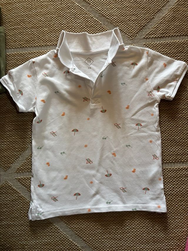 Lote 2 polos manga corta niño