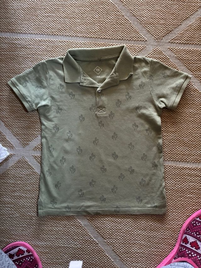 Lote 2 polos manga corta niño