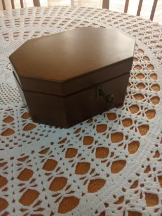 Joyero vintage madera