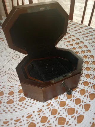 Joyero vintage madera