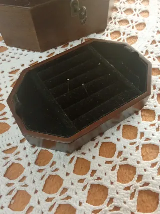 Joyero vintage madera