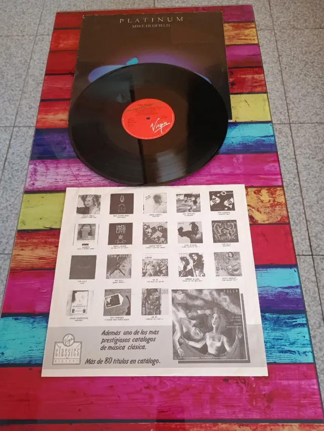 Lote 3 Vinilos LP Mike Oldfield
