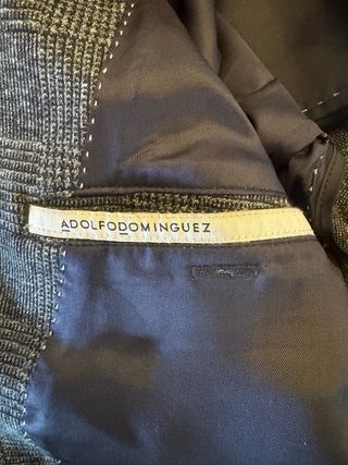 Americana Adolfo Domínguez Hombre Gris