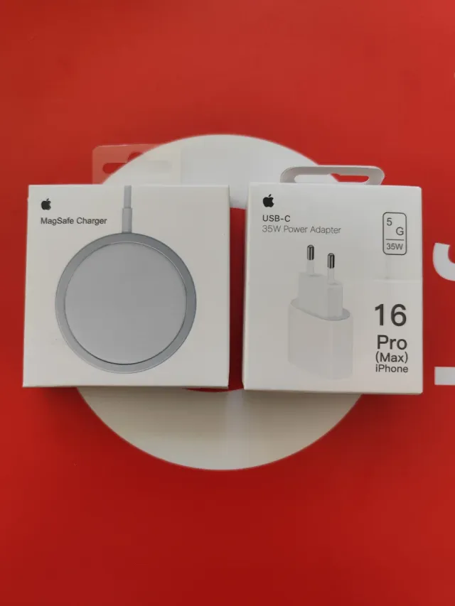 Cargador MagSafe y Adaptador USB-C 35W