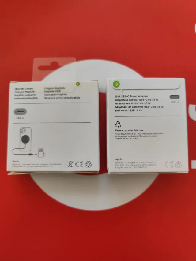 Cargador MagSafe y Adaptador USB-C 35W