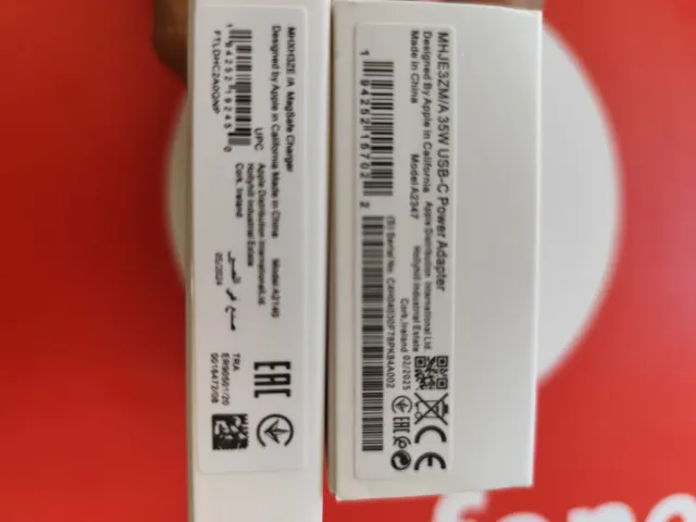 Cargador MagSafe y Adaptador USB-C 35W