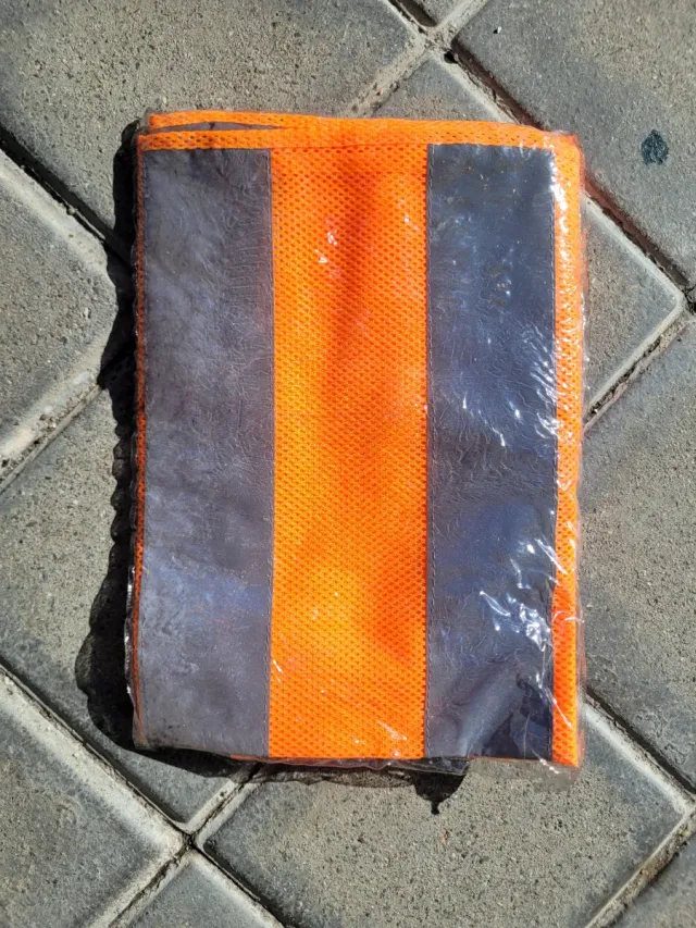 Chaleco reflectante naranja