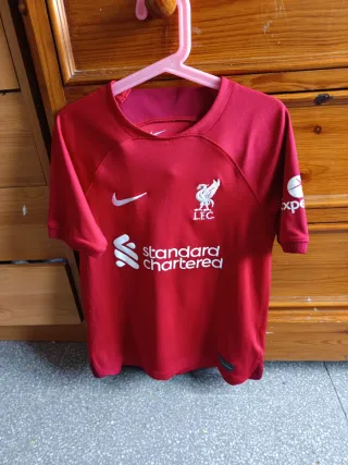 Camiseta Liverpool Nike Niño Roja