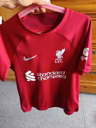 Camiseta Liverpool Nike Niño Roja