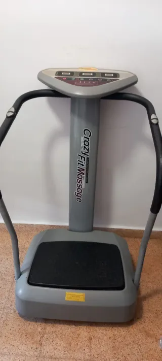 Plataforma Vibratoria Crazy Fit Massage