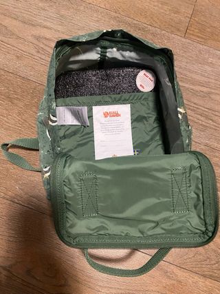 Mini Mochila Fjallraven Kanken Verde