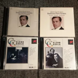 11CD lote Glenn Gould Bach, Beethoven....