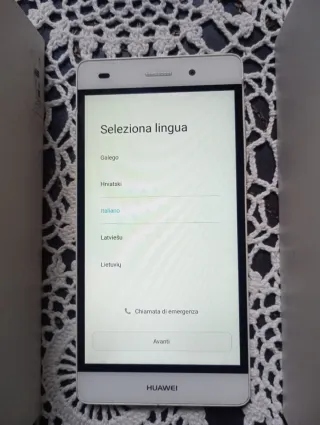 Huawei P8 Lite Bianco