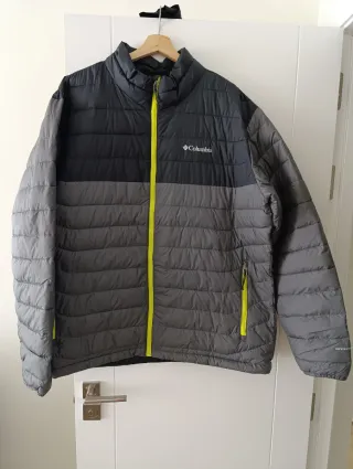 Chaqueta Columbia Negra y Gris