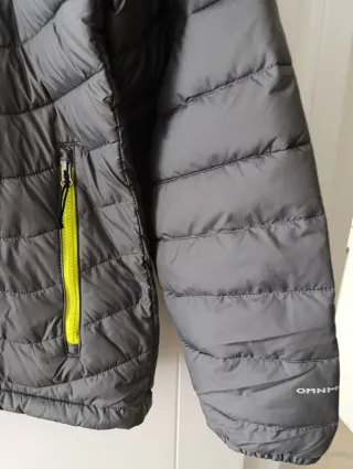 Chaqueta Columbia Negra y Gris