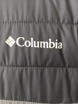 Chaqueta Columbia Negra y Gris