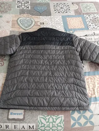 Chaqueta Columbia Negra y Gris