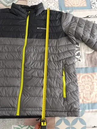 Chaqueta Columbia Negra y Gris