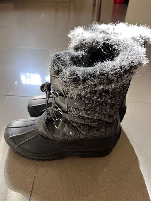 Botas Polar grises sin usar