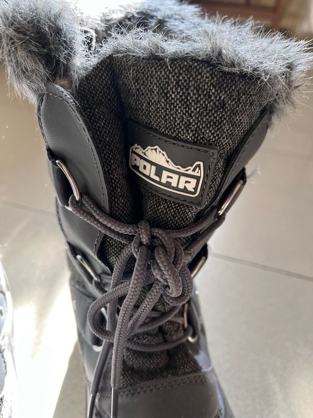 Botas Polar grises sin usar