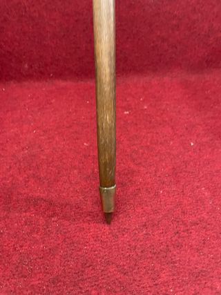 Bastón antiguo de minero