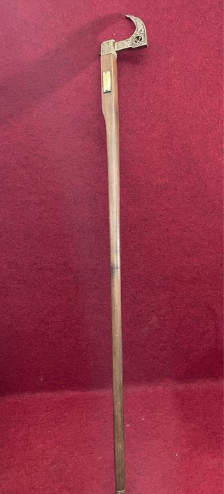 Bastón antiguo de minero