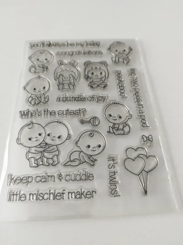 Sellos de silicona para manualidades