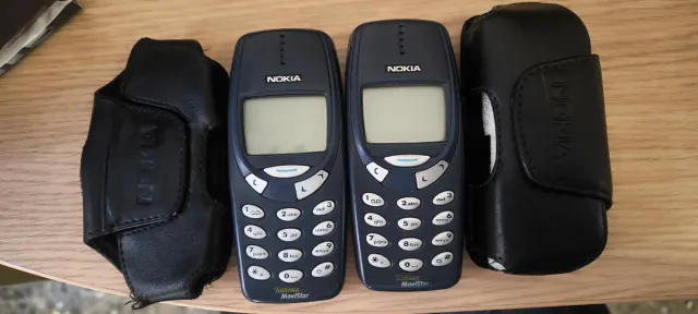 2 x Cellulari Nokia 3330 Blu